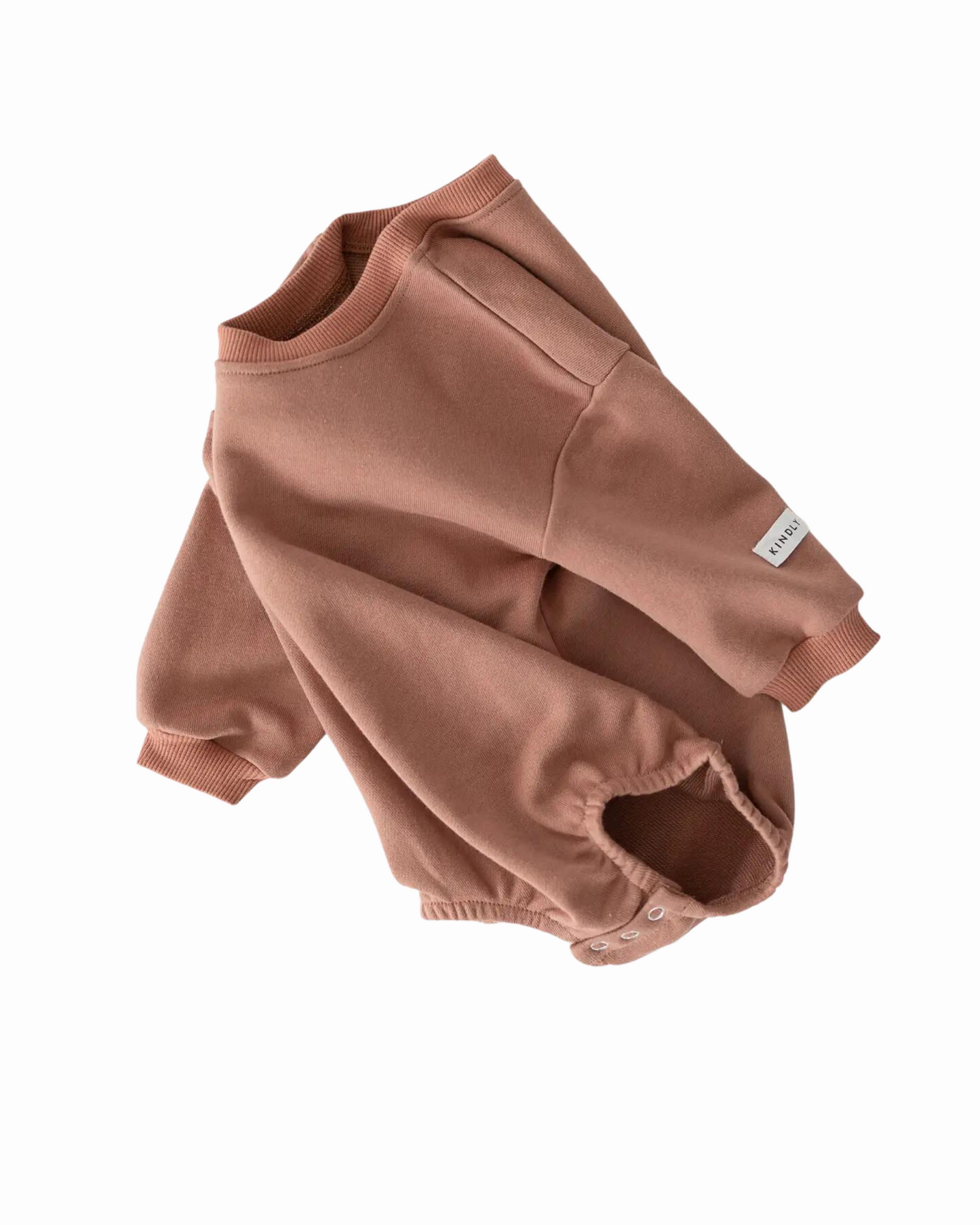 Sweatshirt Puff Romper | Claypot