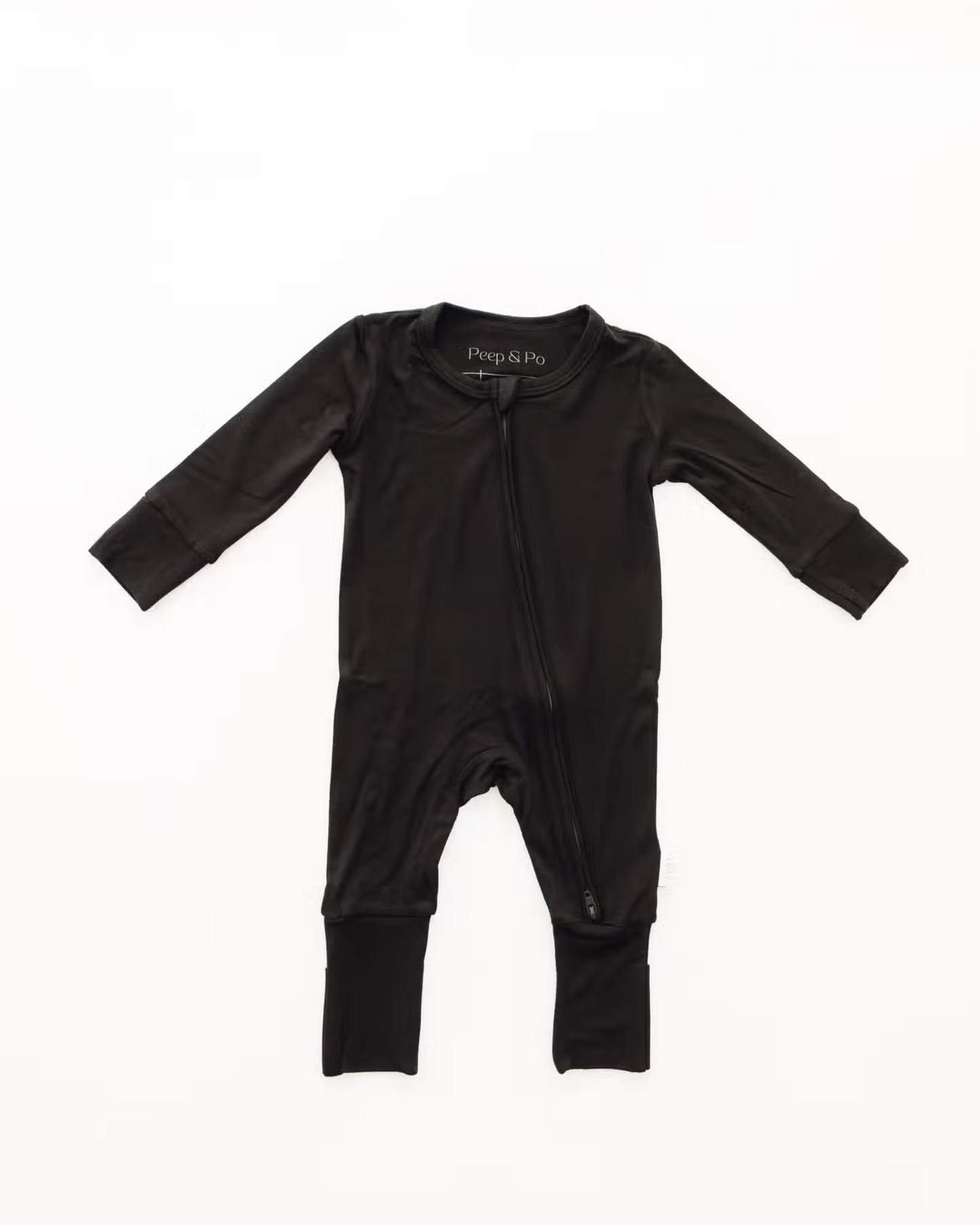 Bamboo Convertible Romper | Onyx