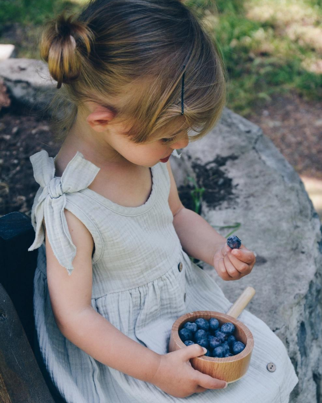 Lilou Muslin Dress | Sage