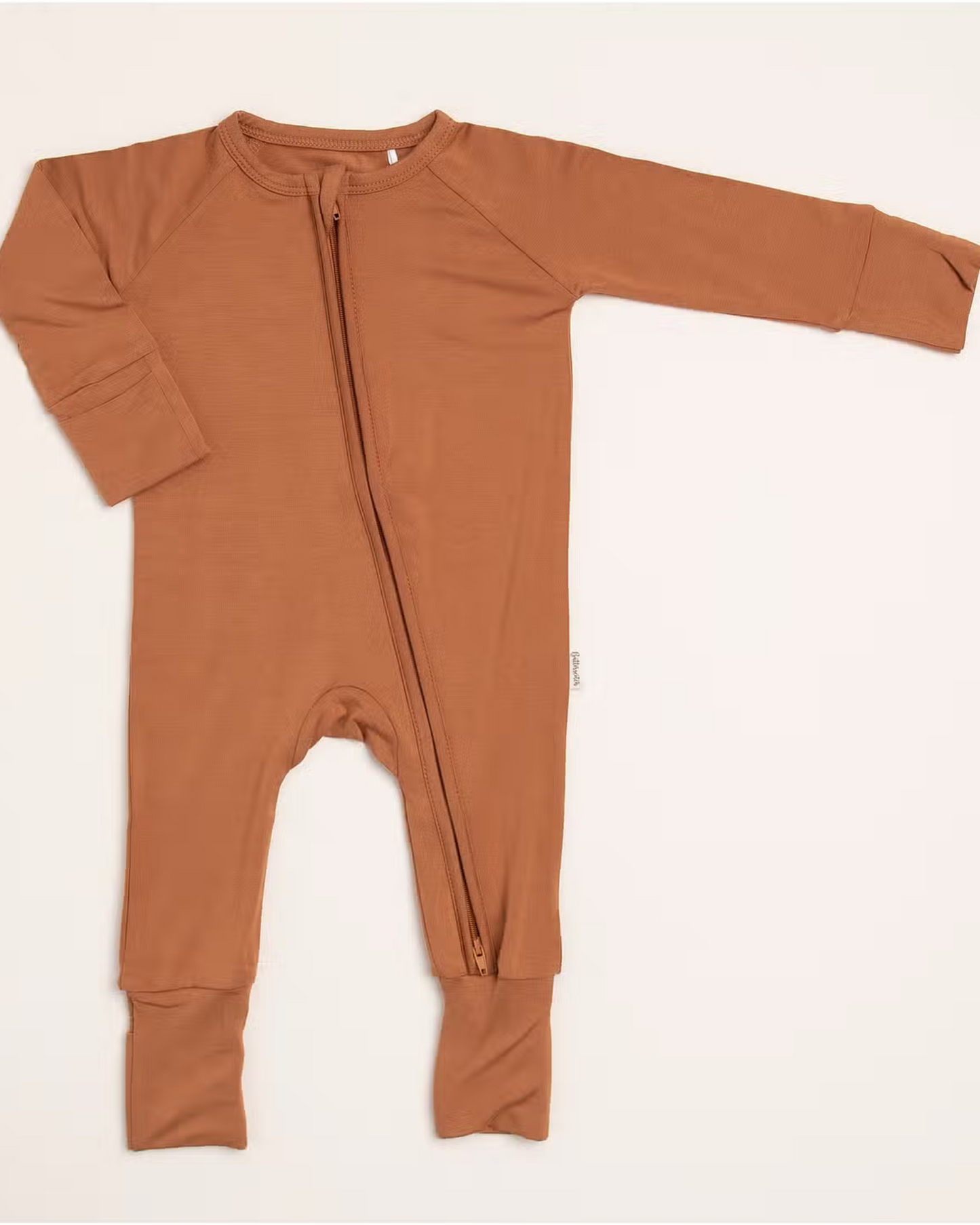 Bamboo Convertible Romper | Camel